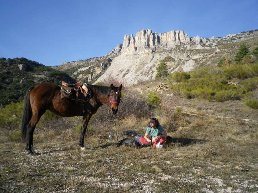 randonnee cheval gorges du verdon